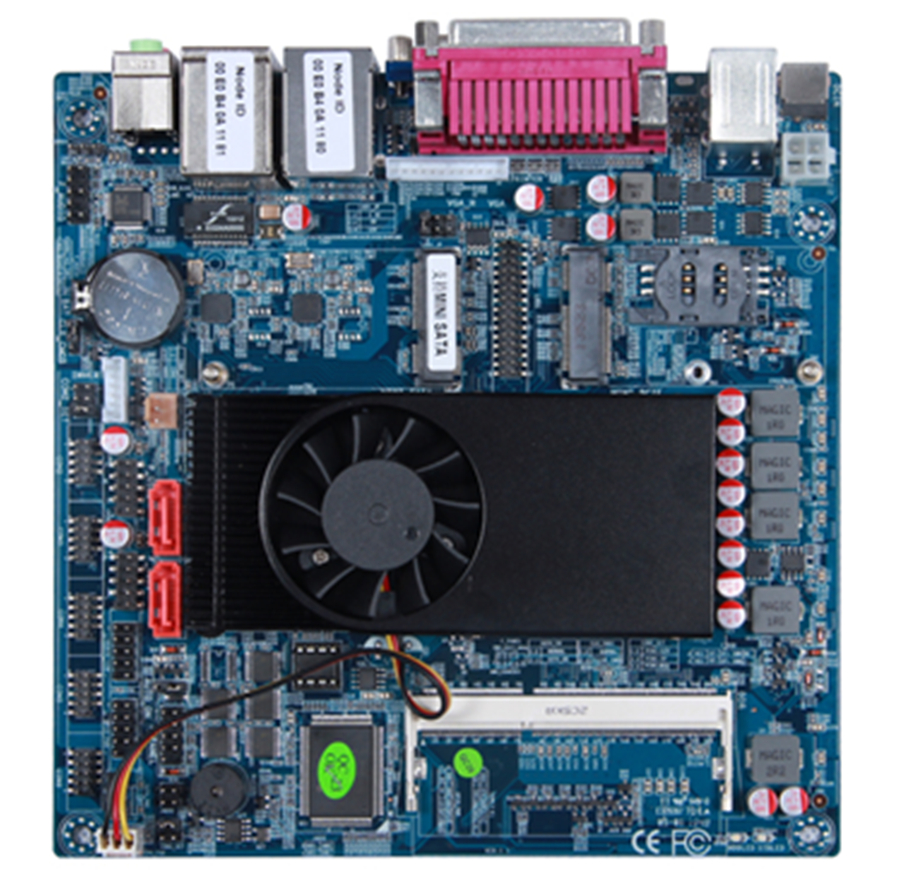 1037P-2LHD MINI ITX MOTHERBOARD with 2 Lan ports